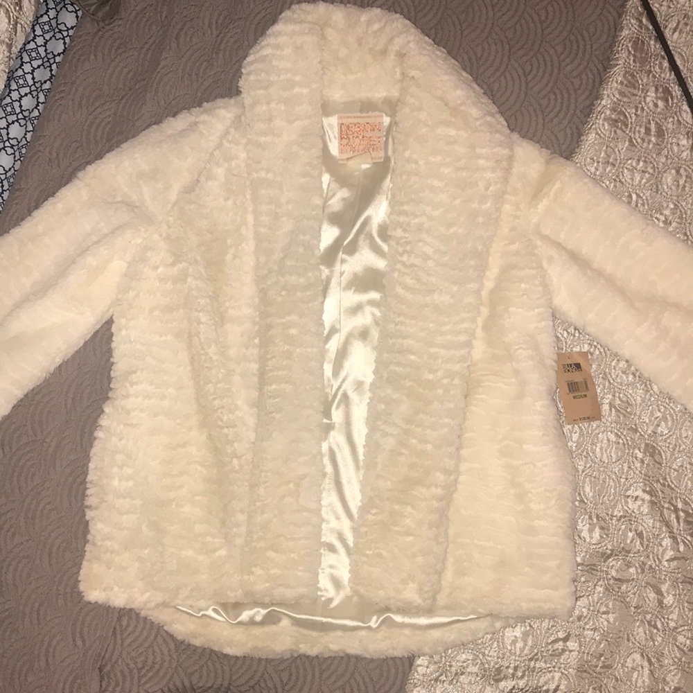 Off White Fur Billabong Designers Closet Jacket